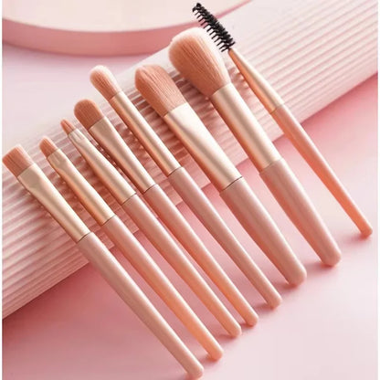 8-Piece Makeup Brush Set