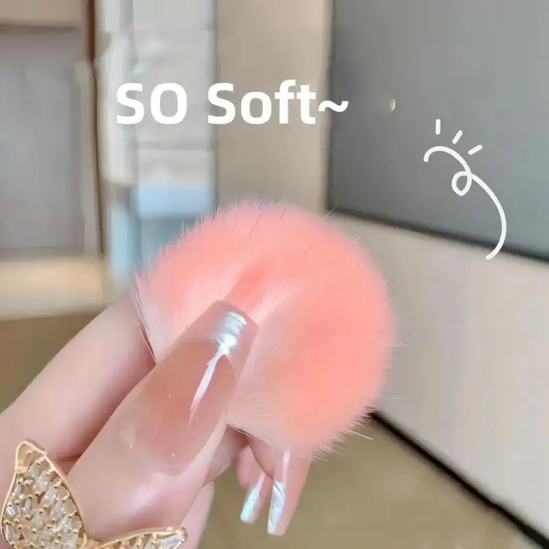 5-Piece Makeup Brush Set with Compact Mirror
